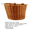 Giỏ xe đạp SPM chống thời tiết, dung tích lớn, kèm khăn lau tay dệt - Giá 380.619 3