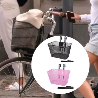 Giỏ xe đạp trẻ em kim loại tải lớn bền lâu phù hợp xe ba bánh - Giá 152.900₫ 5