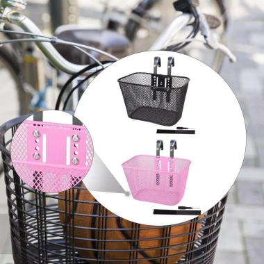 Giỏ xe đạp trẻ em kim loại tải lớn bền lâu phù hợp xe ba bánh - Giá 152.900₫ 6