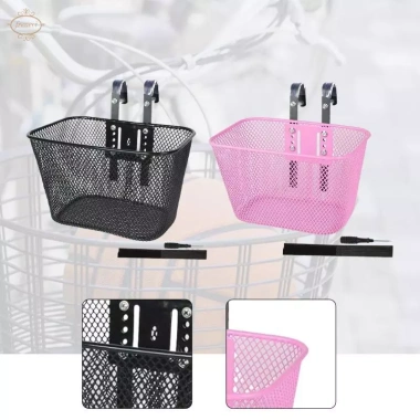 Giỏ xe đạp trẻ em kim loại tải lớn bền lâu phù hợp xe ba bánh - Giá 152.900₫ 7