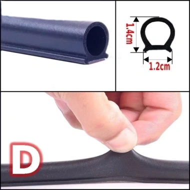 Gioăng Cao Su Chữ B Nâng Cấp Chống Ồn, Chống Bụi, Dán Cửa Xe Ô Tô Giá 70.000₫ 8