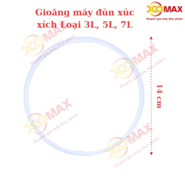 Gioăng cao su máy đùn xúc xích đa dạng 3L-15L, giảm giá chỉ 52.000₫