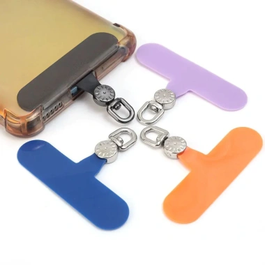 Gioăng dây buộc điện thoại NLINNI 360° xoay được, dây treo kim loại Snap, thay thế kẹp thẻ TPR bền bỉ – chỉ 48.400đ