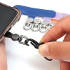 Gioăng dây buộc điện thoại NLINNI 360° xoay được, dây treo kim loại Snap, thay thế kẹp thẻ TPR bền bỉ – chỉ 48.400đ 4