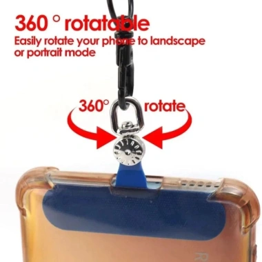 Gioăng dây buộc điện thoại NLINNI 360° xoay được, dây treo kim loại Snap, thay thế kẹp thẻ TPR bền bỉ – chỉ 48.400đ 6 Gioăng dây buộc điện thoại NLINNI 360° xoay được, dây treo kim loại Snap, thay thế kẹp thẻ TPR bền bỉ – chỉ 48.400đ 6