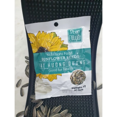 Giòn Mây Hạt Hướng Dương Phan Nguyễn Nguyên Vị 50g - Ăn Vặt An Toàn Giá 9.000 VND