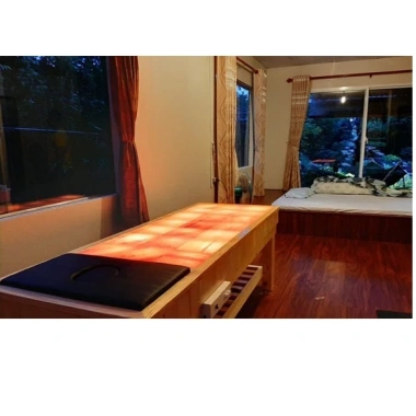 Giường đá muối Himalaya 21 viên nhập khẩu Pakistan, kích thước 192x72x60cm, giảm còn 9,6 triệu