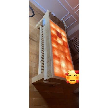 Giường đá muối Himalaya 21 viên nhập khẩu Pakistan, kích thước 192x72x60cm, giảm còn 9,6 triệu