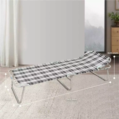 Giường gấp gọn inox Deli QUI PHÚC – Lưới bố cao cấp, thoáng khí, đàn hồi tốt, bền chắc, dễ cất giữ, mang đi 3 Giường gấp gọn inox Deli QUI PHÚC – Lưới bố cao cấp, thoáng khí, đàn hồi tốt, bền chắc, dễ cất giữ, mang đi 3