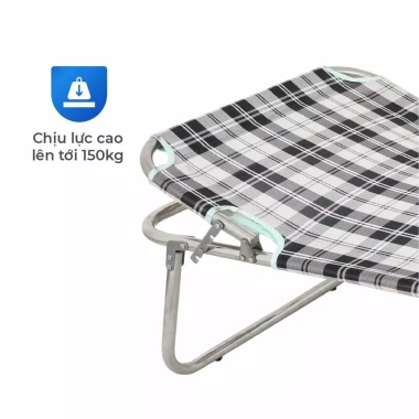 Giường gấp gọn inox Deli QUI PHÚC – Lưới bố cao cấp, thoáng khí, đàn hồi tốt, bền chắc, dễ cất giữ, mang đi 5 Giường gấp gọn inox Deli QUI PHÚC – Lưới bố cao cấp, thoáng khí, đàn hồi tốt, bền chắc, dễ cất giữ, mang đi 5