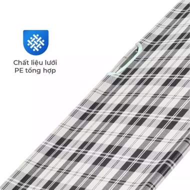 Giường gấp gọn inox Deli QUI PHÚC – Lưới bố cao cấp, thoáng khí, đàn hồi tốt, bền chắc, dễ cất giữ, mang đi 6 Giường gấp gọn inox Deli QUI PHÚC – Lưới bố cao cấp, thoáng khí, đàn hồi tốt, bền chắc, dễ cất giữ, mang đi 6