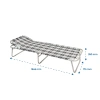 Giường gấp gọn inox Deli QUI PHÚC – Lưới bố cao cấp, thoáng khí, đàn hồi tốt, bền chắc, dễ cất giữ, mang đi 8