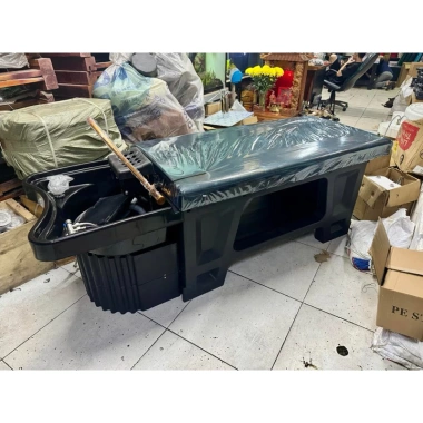 Giường gội tai thỏ nhựa ABS nhập khẩu – khung bền, không kèm vòm, giá ưu đãi 3 triệu 4