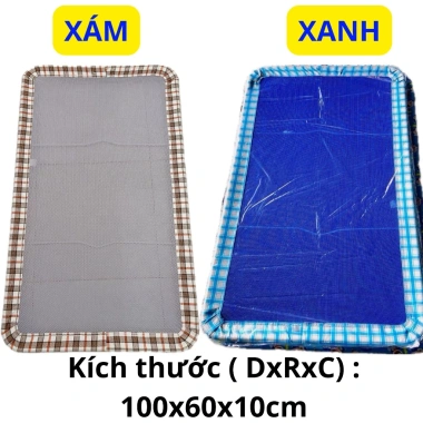 Giường lưới điều hòa cho bé 100x60cm vuông tròn, thoáng mát, an toàn, dễ vệ sinh Giường lưới điều hòa cho bé 100x60cm vuông tròn, thoáng mát, an toàn, dễ vệ sinh
