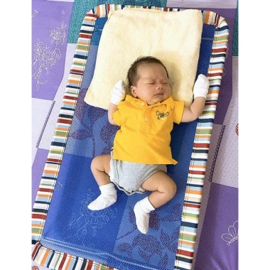 Giường lưới điều hòa cho bé 100x60cm vuông tròn, thoáng mát, an toàn, dễ vệ sinh 3 Giường lưới điều hòa cho bé 100x60cm vuông tròn, thoáng mát, an toàn, dễ vệ sinh 3