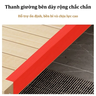Giường Ngợp Hiện Đại - Tặng Tủ Đầu Giường Cao Cấp Gỗ Công Nghiệp Bền Đẹp
