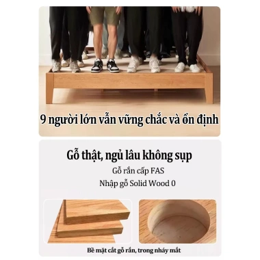Giường Ngợp Hiện Đại - Tặng Tủ Đầu Giường Cao Cấp Gỗ Công Nghiệp Bền Đẹp