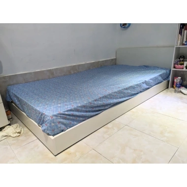 Giường ngủ 1 người gỗ An Cường - Giá rẻ 1,2 triệu, chất lượng bền, thiết kế hiện đại