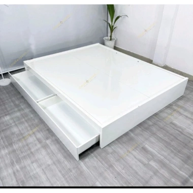 Giường ngủ 2 hộc dài melamine cao cấp - Bền đẹp, giảm giá 2.2 triệu