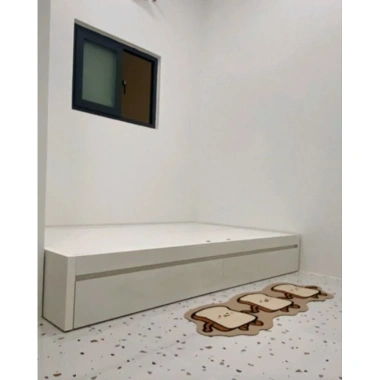 Giường ngủ 2 hộc dài melamine cao cấp - Bền đẹp, giảm giá 2.2 triệu