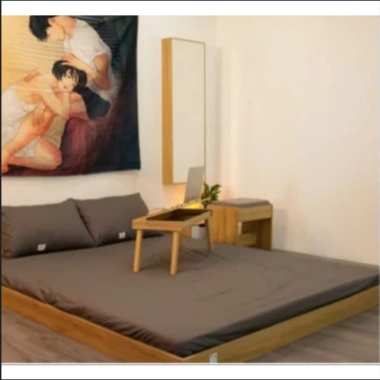 Giường ngủ bệt giá rẻ, còn 990.000đ - thiết kế tối giản, chất liệu bền, dễ lắp