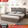 Giường ngủ gỗ hiện đại cao cấp, thiết kế tự nhiên, ngăn chứa tiện lợi, chắc chắn sang trọng - chỉ 1.799.500₫