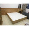 Giường ngủ melamine gỗ lõi xanh - Giá chỉ 1.9 triệu, thiết kế sang trọng bền bỉ