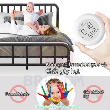 Giường sắt mỹ nghệ khung thép 1m‑1m8 đa kích thước, giảm 20% chỉ 1,088,000₫ 6