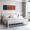 Giường sắt mỹ nghệ khung thép 1m‑1m8 đa kích thước, giảm 20% chỉ 1,088,000₫ 9