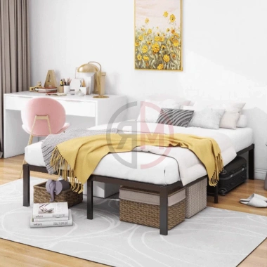 Giường sắt thanh đỡ thép - Bảng giường ổn định, yên tĩnh, giá ưu đãi 238.600₫
