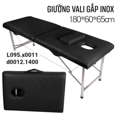 Giường Vali chân inox gấp gọn cao cấp tiện lợi, giảm giá 850.000 VND