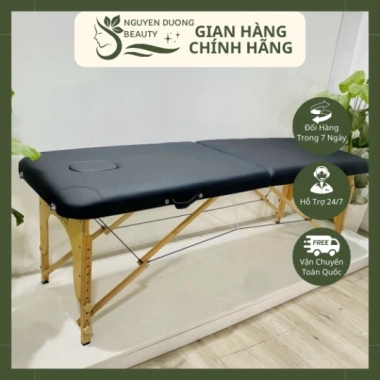 Giường vali gấp gọn chân gỗ massage cao cấp ADORA - Chính hãng giảm 1,400,000₫ 4