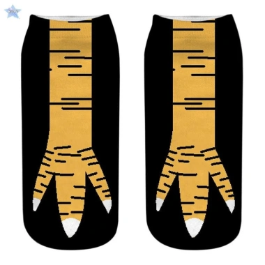 Gjcute 1 Cặp 3D In Hình Móng Vuốt Gà Unisex – Thời Trang Ngắn Mềm Mại, Thoải Mái, Halloween Cosplay Đạo Cụ VN 53.568₫ 2