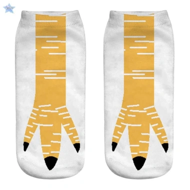 Gjcute 1 Cặp 3D In Hình Móng Vuốt Gà Unisex – Thời Trang Ngắn Mềm Mại, Thoải Mái, Halloween Cosplay Đạo Cụ VN 53.568₫ 4