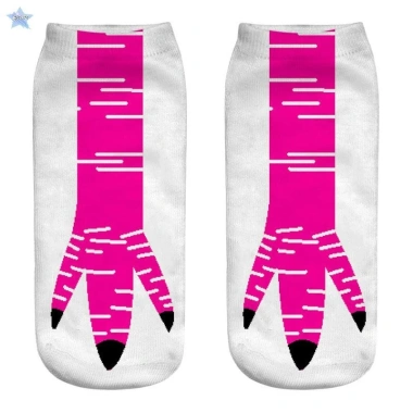 Gjcute 1 Cặp 3D In Hình Móng Vuốt Gà Unisex – Thời Trang Ngắn Mềm Mại, Thoải Mái, Halloween Cosplay Đạo Cụ VN 53.568₫ 7
