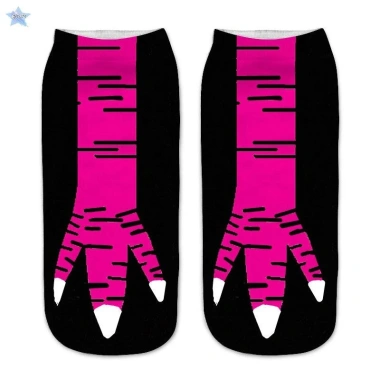 Gjcute 1 Cặp 3D In Hình Móng Vuốt Gà Unisex – Thời Trang Ngắn Mềm Mại, Thoải Mái, Halloween Cosplay Đạo Cụ VN 53.568₫ 8