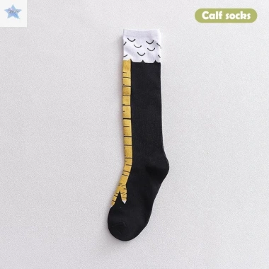 Gjcute 3D Ngộ Nghĩnh Chân Gà Đầu Gối Tất Cao Đùi Gà Cá Tính - Quà Tặng VN