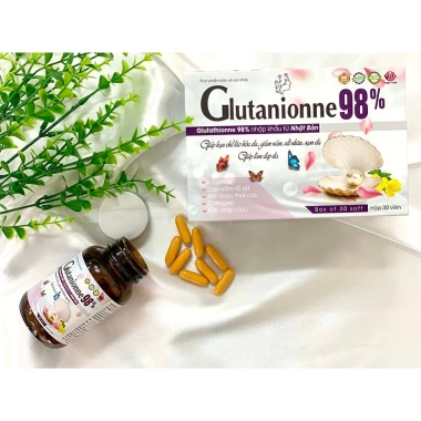 Glutathion 98% Viên Uống Trắng Da Nội Tiết Mẫu Mới Nhất Giá Chỉ 180k 6