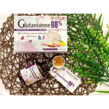 Glutathion 98% Viên Uống Trắng Da Nội Tiết Mẫu Mới Nhất Giá Chỉ 180k 7
