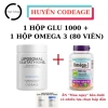 Glutathione 1.000mg Codeage 60 viên + Omega 3 Webber Natural 80 viên giảm 21tr 8