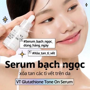Glutathione Tone Up Serum 30ml – Serum làm sáng da, giảm thâm, tông da đều, Official Flagship, 463.012₫