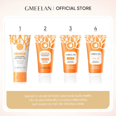 GMEELAN Combo 2pcs Gel Tẩy Tế Bào Chết Enzyme 50g+50g Giá 99.000