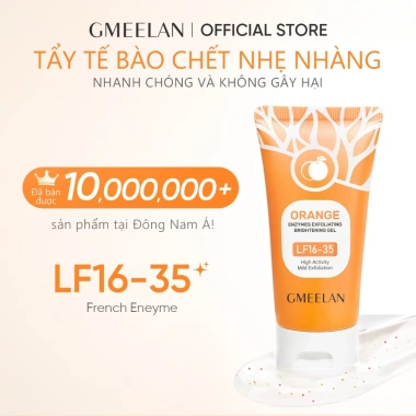 GMEELAN Combo 2pcs Gel Tẩy Tế Bào Chết Enzyme 50g+50g Giá 99.000