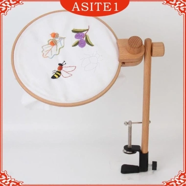 Gỗ Chữ Thập Khung Lập Đứng Giá Thêu Needlepoint Sttich cho Thảm Nghệ Thuật