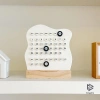 Gỗ Vạn Niên Lịch Montessori - Điều Chỉnh Tuần Tháng, Hiển Thị Ngày, Văn Phòng 3