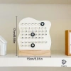 Gỗ Vạn Niên Lịch Montessori - Điều Chỉnh Tuần Tháng, Hiển Thị Ngày, Văn Phòng 5