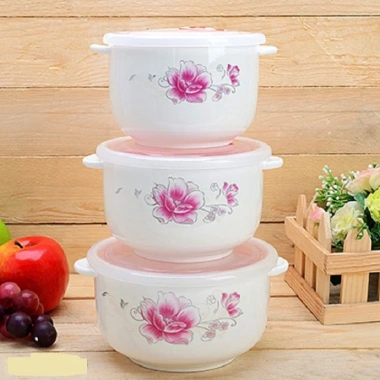 Góc Thanh Lý Bộ 3 bát sứ có tai nắp nhựa hút chân không dùng cho lò vi sóng, 79.500 VND 5 Góc Thanh Lý Bộ 3 bát sứ có tai nắp nhựa hút chân không dùng cho lò vi sóng, 79.500 VND 5