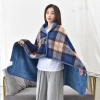 GOFIDIN Khăn choàng gia đình - Chăn lót lông cừu dày, polyester mềm, có nút, thích hợp văn phòng, du lịch - 177.552₫ 5