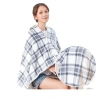 GOFIDIN Khăn choàng gia đình - Chăn lót lông cừu dày, polyester mềm, có nút, thích hợp văn phòng, du lịch - 177.552₫ 8