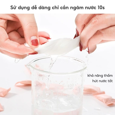 Gói 10 khăn mặt nén dạng viên kẹo YOUME dùng 1 lần - Tiện lợi cho du lịch, khách sạn, giá chỉ 8.500 VND 6 Gói 10 khăn mặt nén dạng viên kẹo YOUME dùng 1 lần - Tiện lợi cho du lịch, khách sạn, giá chỉ 8.500 VND 6